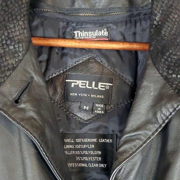 Vintage Pelle Insulated Leather Trenchcoat - Picture 4 of 9